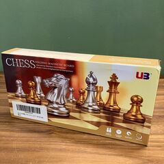 マグネットチェス（盤サイズ：25×25×2cm）未使用品
