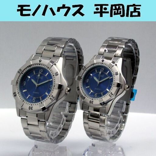 買い誠実 未使用品 動作品 TIME ペアウォッチ ムーブメントSII PC21J その他
