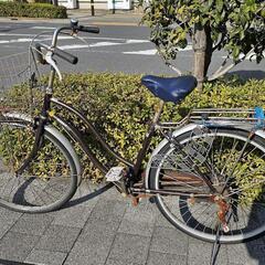 26インチ 自転車 ママチャリ シティーサイクル