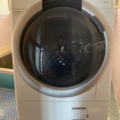 【ネット決済・配送可】SHARP ドラム式洗濯乾燥機 ES-S7...