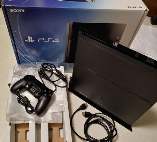 【動作確認済】PS4 CUH-1100A ジェットブラック 本体500GB