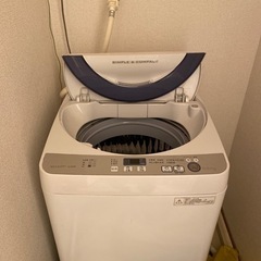 SHARPの5.5キロ洗濯機(受け渡し予定者決定)