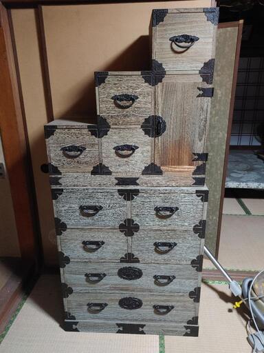 アンティーク収納タンス