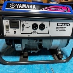 ヤマハ発電機EF23H 60Hz 美品　稼働時間8h