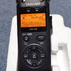 TASCAM DR-05 リニアPCMレコーダー