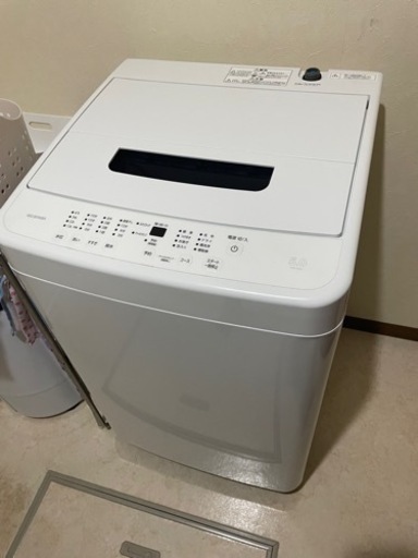 【受渡し者決定済】洗濯機 アイリスオーヤマ  IAW-T504 2022年モデル