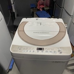 SHARP 7kg洗濯機　ES-KS70R-N 