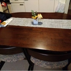 食卓テーブル　4人用　椅子セット