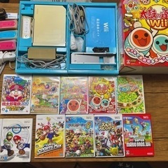 Wii本体、太鼓🥁、ソフト11本まとめ売り