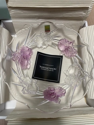 HOYA ART RELIEF SERIESクリスタル鉢