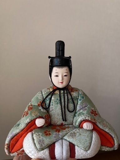 雛人形 5年前に購入 海外転勤のため売出し