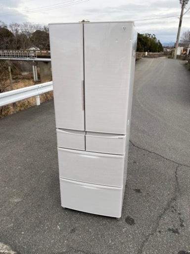 有名な高級ブランド ‍♀️☘️大阪市から阪南市まで配達設置無料‍♀️シャープ冷蔵庫465L保証有り 冷蔵庫