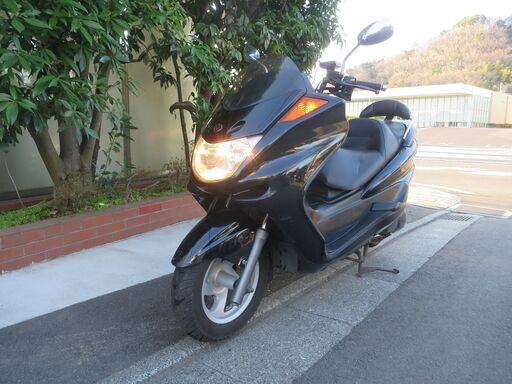 ヤマハ　マジェスティC250　中古実働車　バッテリーフル充電済み　ETC付　社外マフラー　ナンバー登録書類有り(無料)