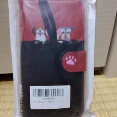 iPhone XR 手帳型スマホケース 赤と黒