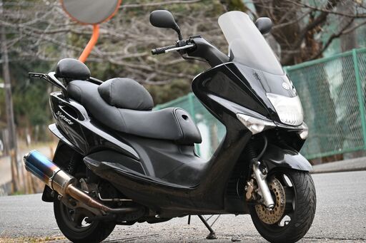 YAMAHA*マジェスティ125FI*最終型*社外マフラー*リアキャリア付き*WAKO'Sオイル*下取り配送も可能です！