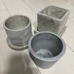 DULTON等購入 鉢植え 3個セット プランター 植木鉢 観葉...