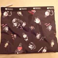 レスポートサック BT21 LINE FRIENDS ラージ ボストンバッグ ポーチ付き