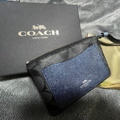 【ネット決済・配送可】COACHポーチ