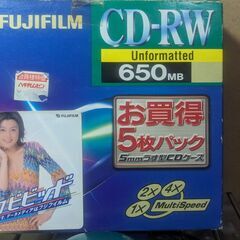 💿CD-RW💿FUJIFILM　CD-RW　650MB　お買い得...