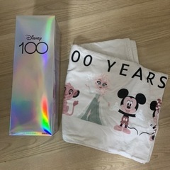 ディズニー100周年記念オリジナルバスタオル　2枚