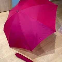 赤い折りたたみ傘 新品 8000円