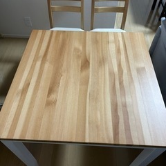 IKEA 2〜3人用 ダイニングセット PINNTORP テーブ...