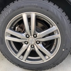 スタッドレスタイヤ4本セット　ダンロップWINTERMAX 195/60R16 ホイール付き