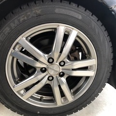 スタッドレスタイヤ4本セット　ダンロップWINTERMAX 195/60R16 ホイール付き