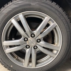 スタッドレスタイヤ4本セット　ダンロップWINTERMAX 195/60R16 ホイール付き