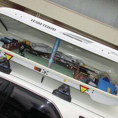 ◎ 美品！。テルッツオ TERZO ルーフボックス ルーフBOX ローライダー コンパクト 330L ロッドホルダのオマケ付き◎