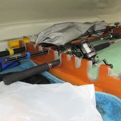 ◎ 美品！。テルッツオ TERZO ルーフボックス ルーフBOX ローライダー コンパクト 330L ロッドホルダのオマケ付き◎