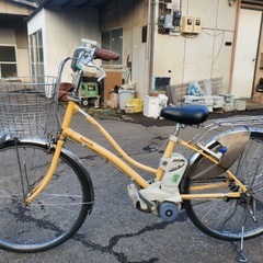 ♦️ET737番 PanasonicENDA63電動自転車