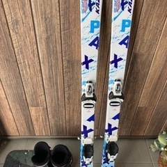 子ども用スキー　126cm靴21〜22cm
