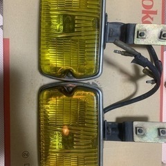 当時物 CIBIE シビエ 35 イエローフォグ ライト 角