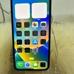 iphone X シルバー　64GB SIMフリー「美品」