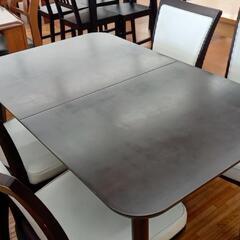 ニトリ　ダイニングテーブルセット4脚付き ニトリ 幅160cm ダイニングテーブル4点セット(ヤマト4/ヤマト2/ヤマト