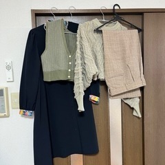 着なくなった服（秋〜冬）