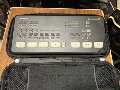 ATEM MINI　スイッチャー試しにどうですか？
