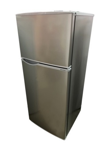 NO.1232【2022年製】SHARP シャープ ノンフロン冷凍冷蔵庫 SJ-H13E-S 128L 冷蔵94L 冷凍34L 中古