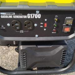 インバーター式発電機 1.7kv 1700w 軽量コンパクト 高圧洗浄機OK ハイパワー