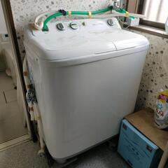 中古　二槽式洗濯機