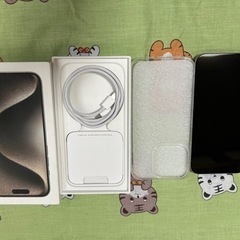 新品同様！iPhone15 Pro[512GB] SIMフリー ナチュラルチタニウム …