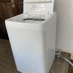 【取引中です】洗濯機2021年製　4.5㎏　運搬相談可！