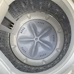 RKGSE-122】特価！SHARP シャープ/4.5kg/全自動洗濯機/ES-G4E7-KW/中古