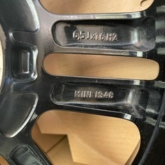 ✨超美品✨ミニクーパーR56ベーカーストリート純正2本