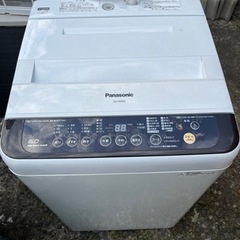 Panasonic 洗濯機　NA-F60PB9 2016年製