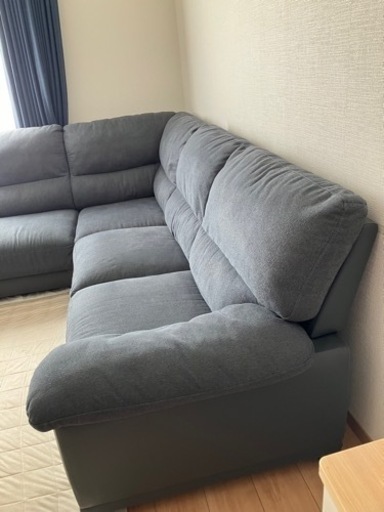 L字ソファ グレー ソファ ニトリの3人掛けL字ソファ ニトリ L字