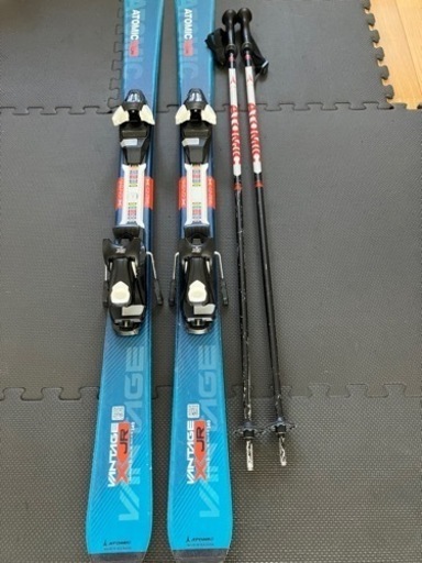 スキー板とストックとブーツのセット スキーセット スキー板170 スキー