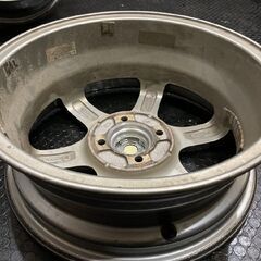 BS BRIDGESTONE BALMINUM G6 バルミナ 社外ホイール 15インチ 4本 5.5 