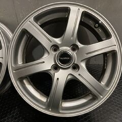 BS BRIDGESTONE BALMINUM G6 バルミナ 社外ホイール 15インチ 4本 5.5 